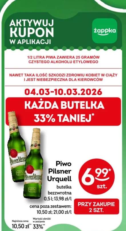 Piwo Pilsner Urquell