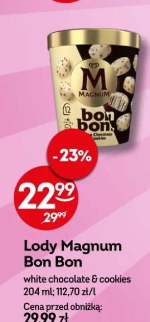 Lody white chocolate & cookies