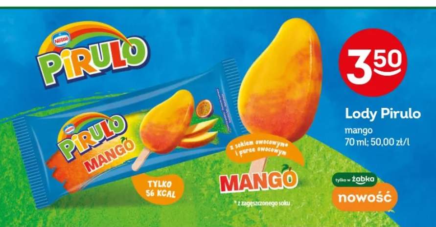 Lody mango