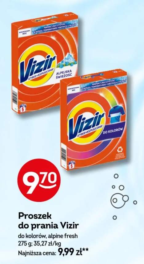 Proszek do prania do kolorów, alpine fresh