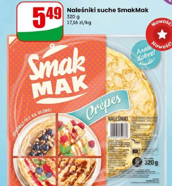 Naleśniki suche Crepes