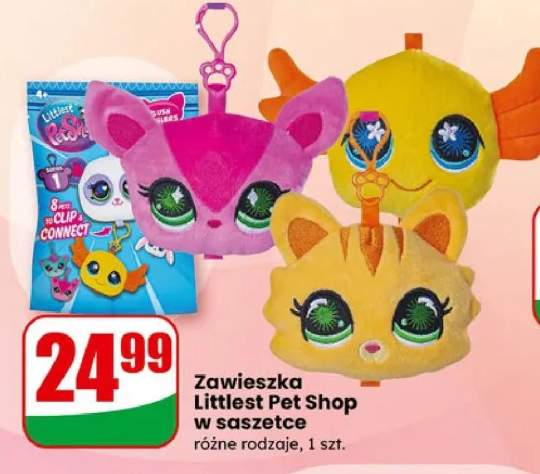 Zawieszka Littlest Pet Shop w saszetce różne rodzaje