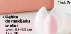 Gąbka do makijażu w etui 5,1x9,5 cm