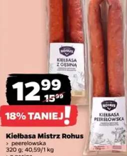 Kiełbasa z gęsiną
