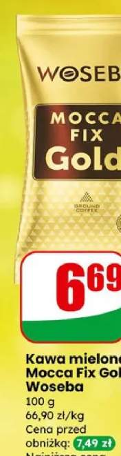 Kawa mielona Mocca Fix Gold