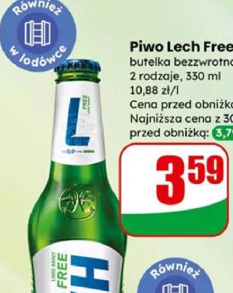 Piwo Lech Free butelka bezwrotna