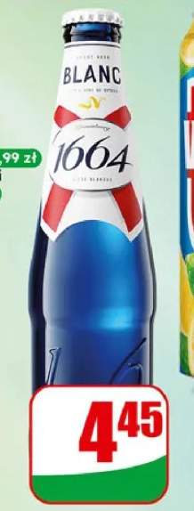 Piwo Blanc 1664 butelka bezwrotna