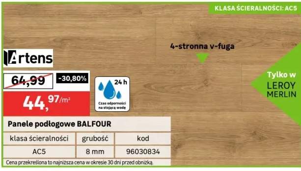 Panele podłogowe BALFOUR