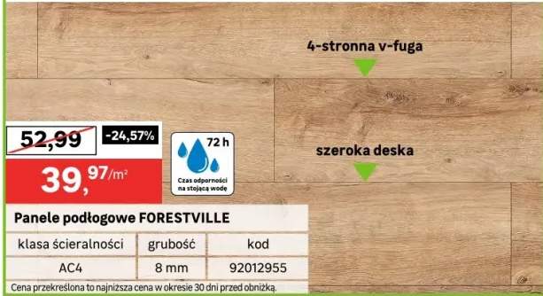 Panele podłogowe FORESTVILLE