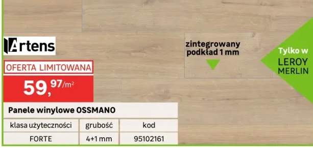 Panele winylowe OSSMANO