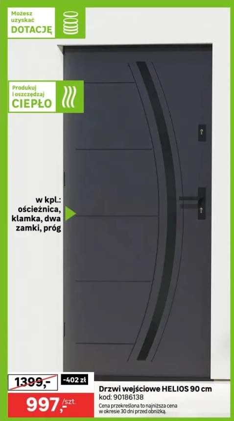 Drzwi wejściowe Helios