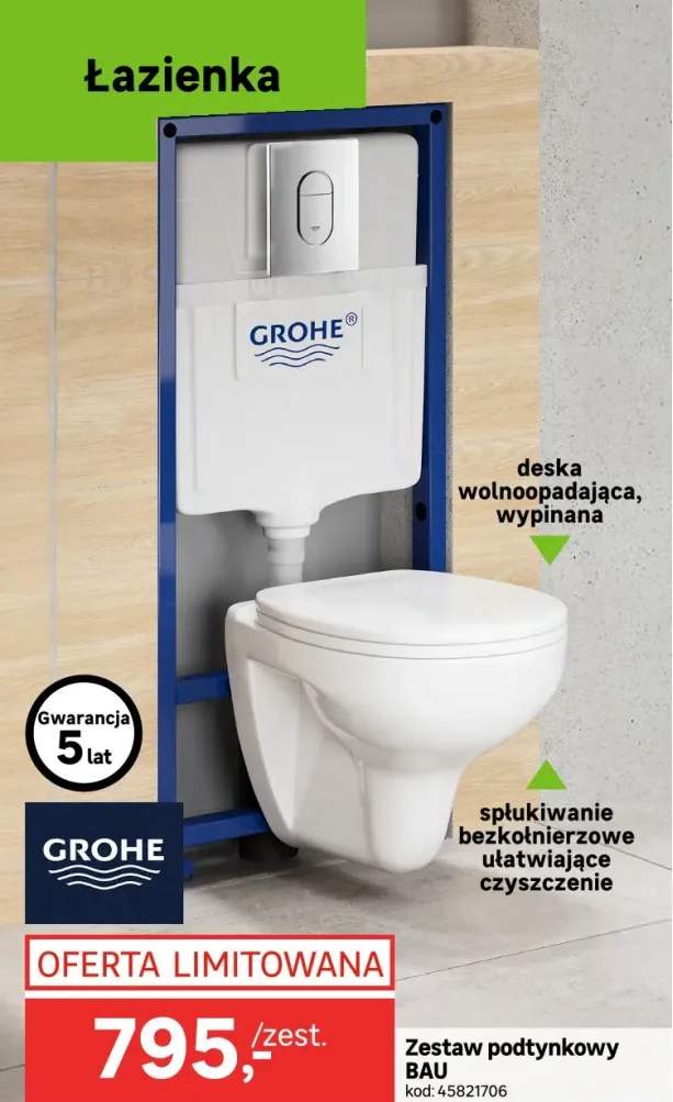 Zestaw podtynkowy BAU