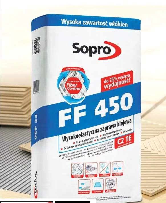 Wysokoelastyczna zaprawa klejowa FF 450