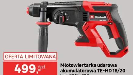 Młotowiertarka udarowa akumulatorowa TE-HD 18/20