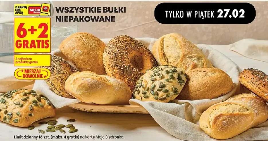Bułki niepakowane