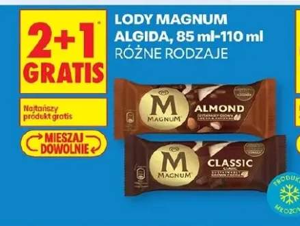 Lody Almond różne rodzaje