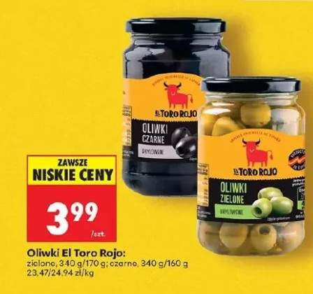 Oliwki zielone drylowane