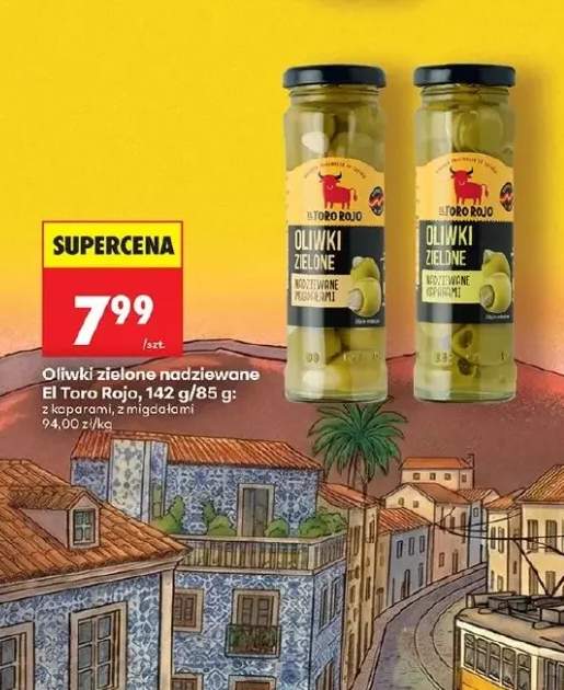 Oliwki zielone nadziewane z kaparami