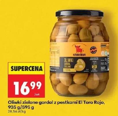 Oliwki zielone gordal z pestkami