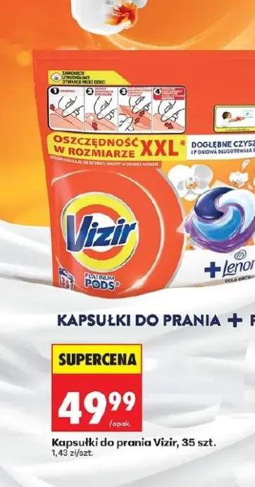 Kapsułki do prania Platinum Pods