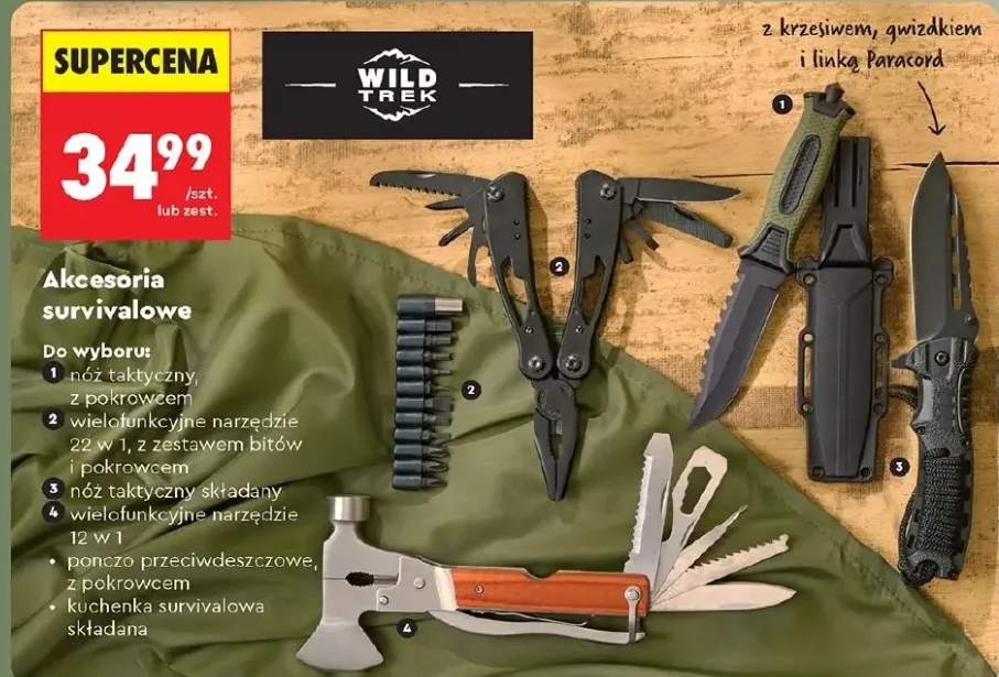 Nóż taktyczny z pokrowcem