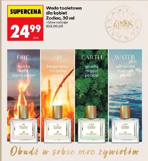 Woda toaletowa dla kobiet różne rodzaje