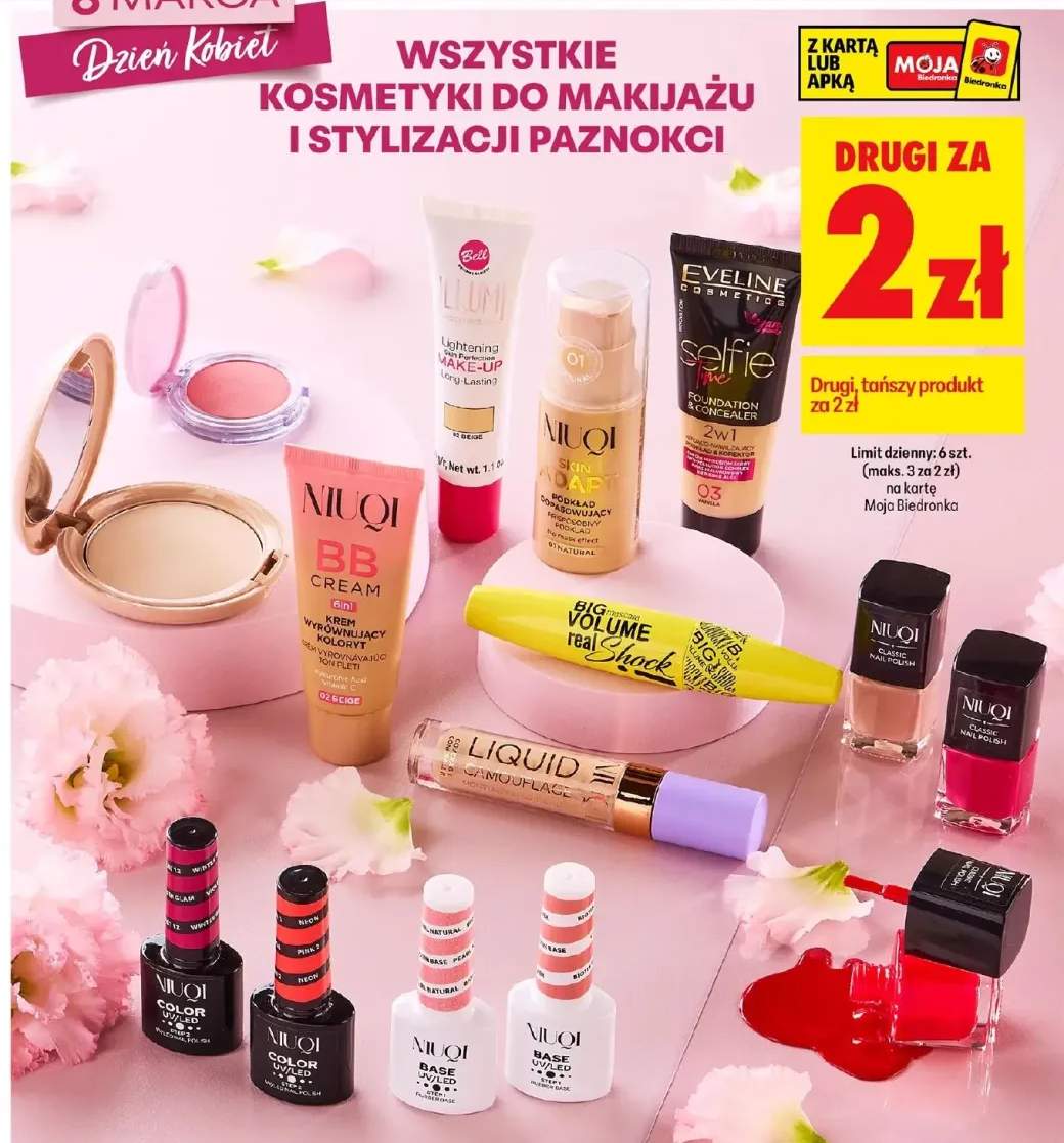 Kosmetyki do makijażu i stylizacji paznokci różne rodzaje