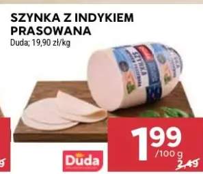 Szynka z indykiem prasowana
