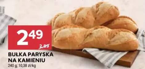 Bułka paryska na kamieniu