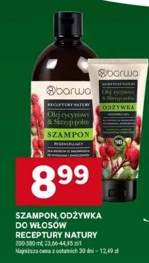 Szampon, odżywka do włosów