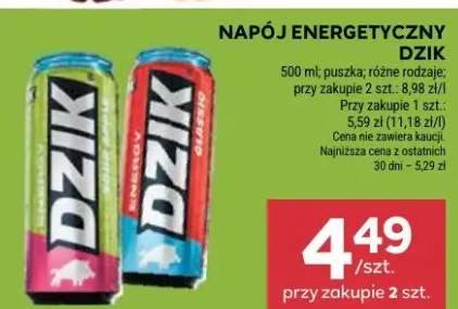Napój energetyczny Dżik