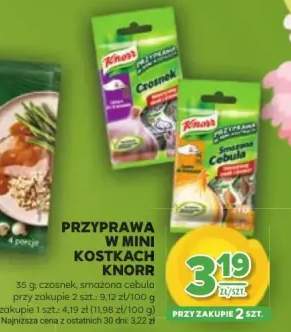 Przyprawa w mini kostkach