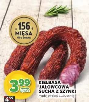 Kiełbasa jalowcowa sucha z szynki