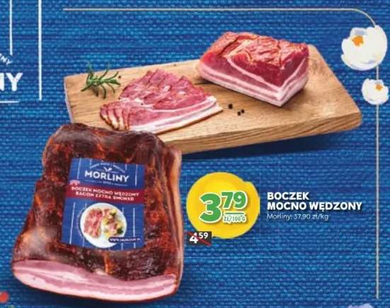 Boczek mocno wędzony