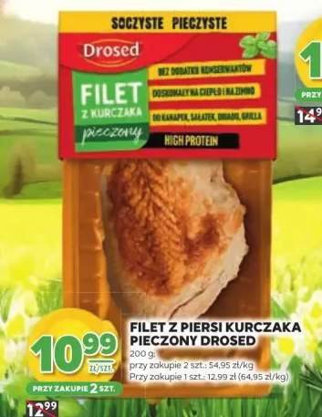 Filet z piersi kurczaka pieczony