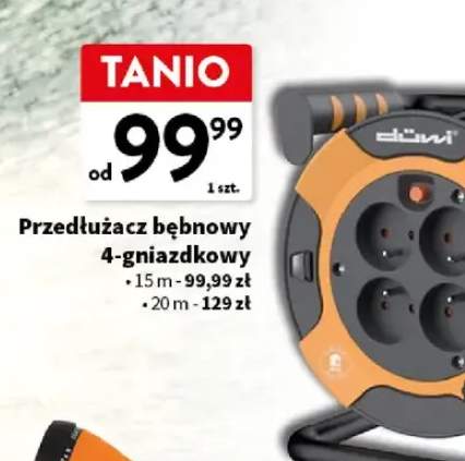 Przedłużacz bębnowy 4-gniazzkowy 20m