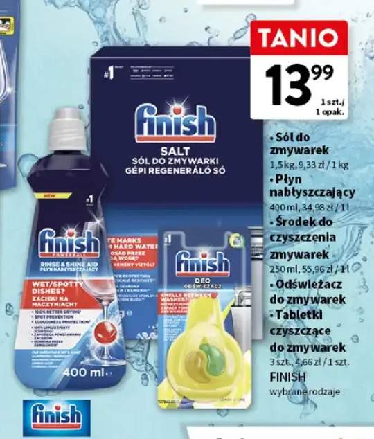 Sól do zmywarek, Płyn nabłyszczający, Środek do czyszczenia zmywarek, Odświeżacz do zmywarek, Tabletki czyszczące do zmywarek