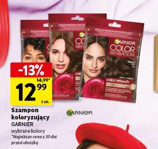 Szampon koloryzujący wybrane kolory