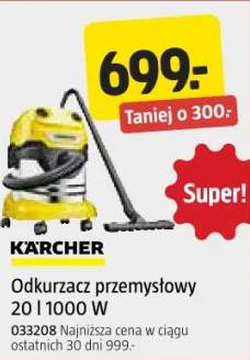 Odkurzacz przemysłowy 20 l 1000 W