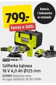 Szlifierka kątowa 18 V 4,0 Ah Ø125 mm