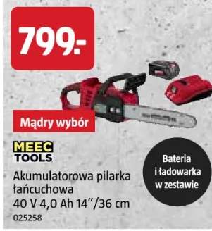 Akumulatorowa pilarka łańcuchowa 40 V 4,0 Ah 14"/36 cm