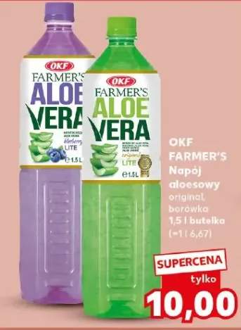 Napój aloesowy różne rodzaje