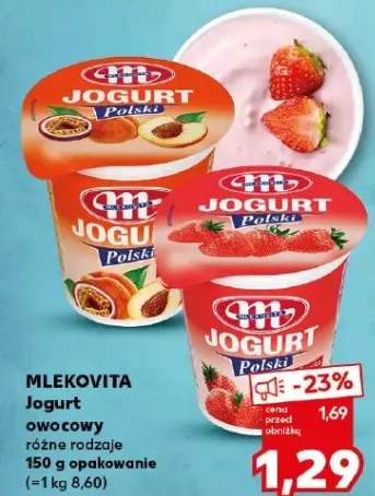 Jogurt Jogurt owocowy różne rodzaje