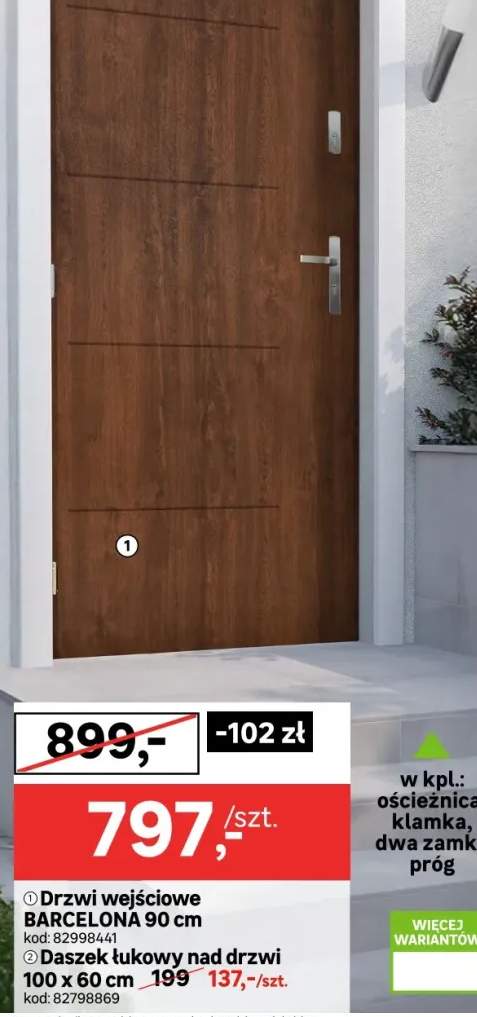 Drzwi wejściowe Barcelona