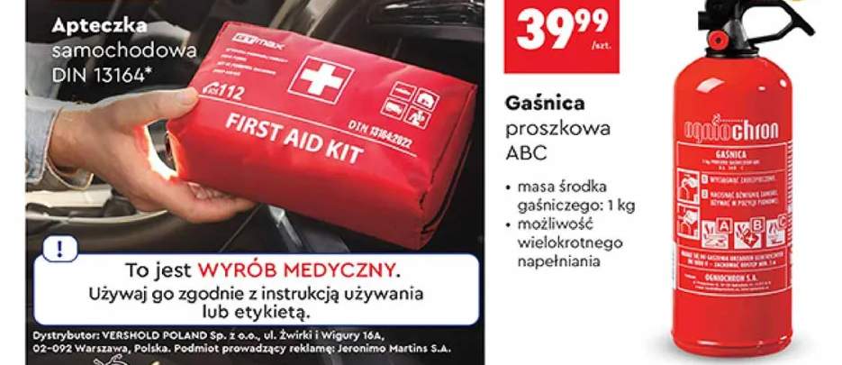 Akcesoria samochodowe różne rodzaje