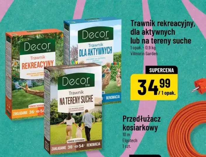 Przedłużacz kosiarkowy