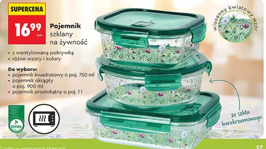 pojemnik na żywność