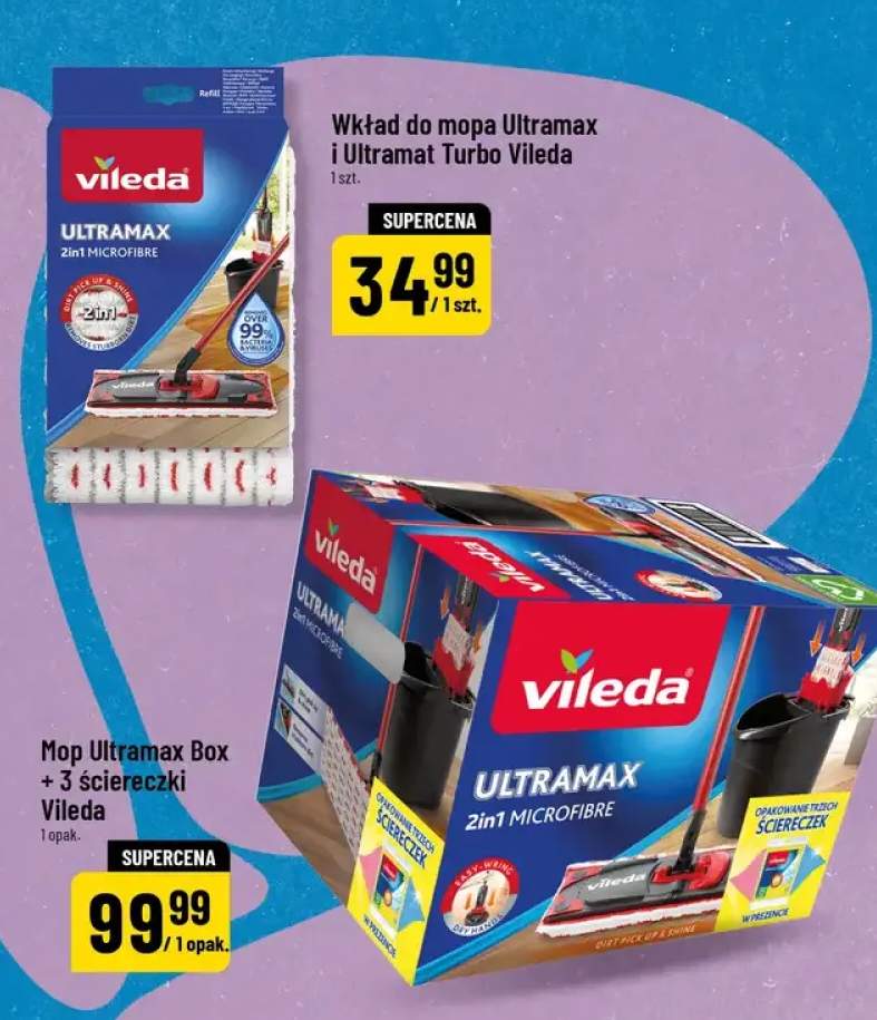 Wkład do mopa Ultramax i Ultramat Turbo