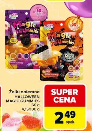 Żelki obierane Halloween Magic Gummies