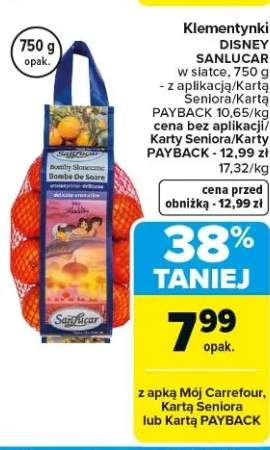 Klementynki w siatce